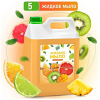 Увлажняющее жидкое мыло MR.GREEN Мультифрукт, 5 л ПНД 72909