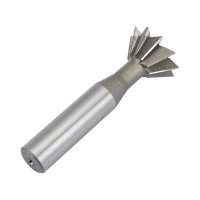 Фреза для пазов ласточкин хвост (25x67x10x12 мм, 55°, Р6АМ5, ц/х, прямой конус) CNIC 40837
