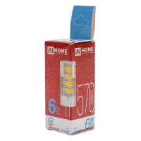 Светодиодная лампа IN HOME LED-JCD 6Вт 230В G4 6500К 570Лм 4690612036168