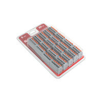 Клемма EKF СМК 222-415 с рычагом, 5 отверстий, блистер (20штук) PROxima plc-smk-415b-20