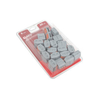 Клемма EKF СМК 222-413 с рычагом, 3 отверстия, блистер (20штук) PROxima plc-smk-413b-20