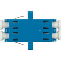 Оптический проходной адаптер DATAREX LC-LC OS2 дуплекс duplex синий DR-541102