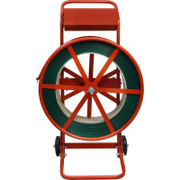 Диспенсер размотчик АЛГА ПАК ап для пэт лент, красный антик АП ПЭТ (Красный)