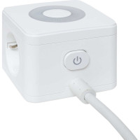 Удлинитель EKF "Куб" 2 гнезда 2USB 2,4А+Type C + Ночник 1,3 метра 1мм2 UBA-CUB-2-TC