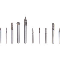 Набор бор-фрез HM KPLM06X/M03X DCM 10 шт (форма B, C, D, F, G, M, B, C, D, G) NORGAU 077200210