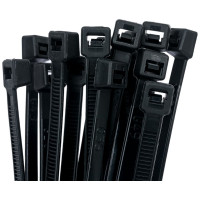 Монтажный пластиковый хомут Энкор 4.8х200 мм черный 100 шт. 29972