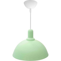 Светильник Apeyron декоративный, подвесной, металлический, Е27 15Вт, 220В, мятный / 12-105