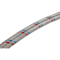 Подводка для воды СТМ сталь, 1/2", гайка-гайка, 40 cм CWFHF040