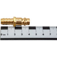 Переходник со шланга на быстросъемное соединение (рапид папа - елочка 10 мм) INTERTOOL PT-1824