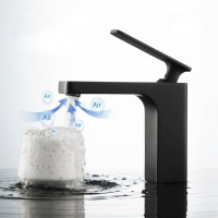 Смеситель для раковины с гигиеническим душем Timo Torne черный 4360/03G