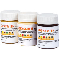 Набор смазочных материалов А-Сервис Locksmith Paste, Liquid, Cream 3шт (паста, крем, жидкость) Locksmith-3