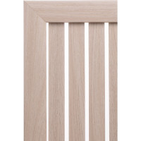 Реечный экран для радиатора Стильный Дом 120x60 см, Ясень светлый v530767