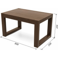 Столик Arsko Амбер орех 80358843