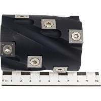 Фреза спиральная шейперная диаметр 62 мм, высота 80 мм, посадочный размер 30 мм, 12 ножей РеСоурс RSFS.031.62.080.30