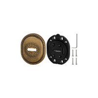 Накладка на сувальдный замок ARMADILLO ESC.S-auto.CL/OV (PS-DEC CL / ATC Protector 1) OB-13 античная бронза 34935