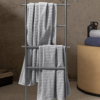 Махровое полотенце Волшебная Ночь 50/90 Wave Холодный серый, 420 г/м2 744795