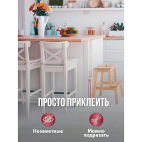 Защитные протекторы из фетра VORTEX белые, 38x38 мм 24346
