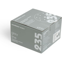 Диск шлифовальный на пленочной основе 235 Grey Zirconia Р40 (150мм, 15 отв.50шт) 235.150.040.15