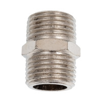 Переходник M1/2"-M1/2" наружная резьба Pegas pneumatic 4120