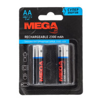 Аккумулятор ProMega aa, 2300 мач, ni-mh, 2 штуки в упаковке  1420755