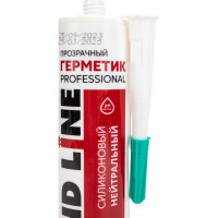 Герметик Grand Line professional силиконовый, нейтральный, прозрачный, 280 мл 447272