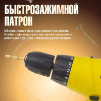Cетевая дрель-шуруповерт MOLOT MDR10130019