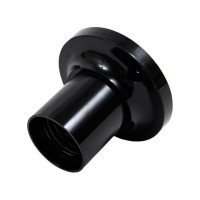 Потолочный прямой патрон FERON Lh83 Е27 250v, карболит, латунь, черный, размер 55x71 мм, 41042