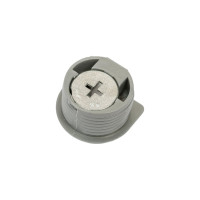 Эксцентриковая стяжка Tech-Krep/Zitar серая D20 мм 2 шт. пакет 153887