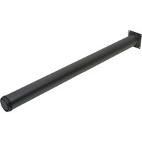 Ножка Tech-Krep металл, круглая, регулируемая, D60x820 мм, черная - накл. 152125