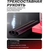 Домкрат бутылочный Forcekraft 30т с клапаном h min-255мм, h max-423мм FK-T93004 DS(26585)