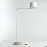 Настольный светильник под лампу FERON DE365 ECHO 12W, 230V, GX53, белый, с антибликовой сеточкой 48405