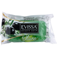 Глицериновое мыло EVISSА прозрачный флоупак,  75 гр., Оливковое масло М4452