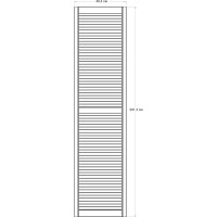 Жалюзийная дверь Timber&Style 494x2013 мм TSDZ49420131