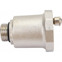 Воздухоотводчик STI муфтовый поплавковый автоматический никелированный 1/2″ Ду15 D030-00102