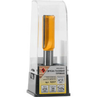 Фреза пазовая прямая 16x38 мм, хвостовик 12 мм Энкор 9207