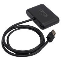 USB концентратор Ugreen хаб 4 х USB 3.0, 1 м, цвет черный 20291
