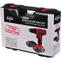 Аккумуляторная дрель Elitech ДА 202СЛ ДМ 202415