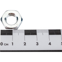 Гайка Море-Метизов DIN 439, класс прочности 6, цинк, М10, 25 шт. GAYKA439CM1025M