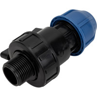 ПНД Кран Rvc 32x1 наружная резьба UNIO/ 12606