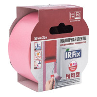Малярная лента для деликатных поверхностей IRFIX EXTRA 50 мм, 25 м, розовая Mr.SiL 30082
