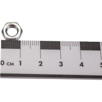Гайка Море-Метизов DIN 439 класс прочности 6.0, цинк, М6, 5 шт. GAYKA439CM65M