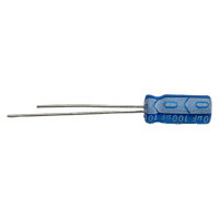 Электролитический конденсатор JB Capacitors 100мкФ, 16В, 105C, 5x11мм JRB1C101M02000500110000B-38