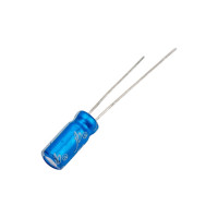 Электролитический конденсатор JB Capacitors 10мкФ, 50В, 105C, 5x11мм JRB1H100M02000500110000B-48