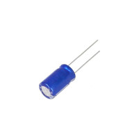 Электролитический конденсатор JB Capacitors 1мкФ, 63В, 105C, 5x11мм JRB1J010M02000500110000B-26