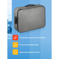 Органайзер для хранения документов SSY с кодовым замком, для документов а4, а5 50369