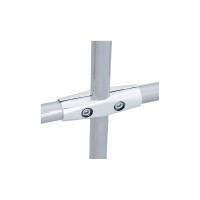 Соединитель 3-х труб крестом Palladium JF-17 BH CP 115815