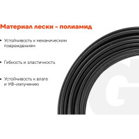 Леска для триммеров 2.4 мм, 15 м, круг Gigant G12-0405P