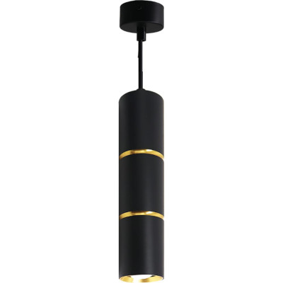 FERON Светильник потолочный ml1868 ZEN на подвесе mr16 35w, 230v, чёрный, золото 55x180, 48647