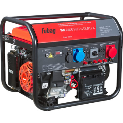 FUBAG Электростанция бензиновая с электростартером bs 8500 xd es duplex, 641090