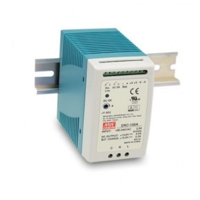 Mean Well Источник питания AC/DC DRC-100B с функцией UPS 100Вт Т02281684